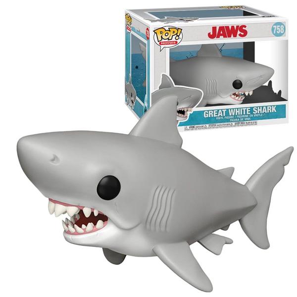 Imagem de Funko Pop Movies Tubarão Jaws Tubarão Branco 6"  758