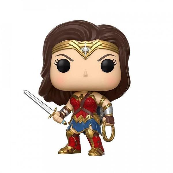 Imagem de Funko Pop Mulher Maravilha 206 Wonder Woman - Liga da Justiça