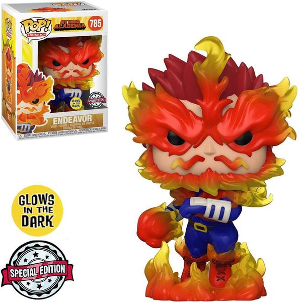 Imagem de Funko pop my hero academia ex. endeavor 785 glows in dark