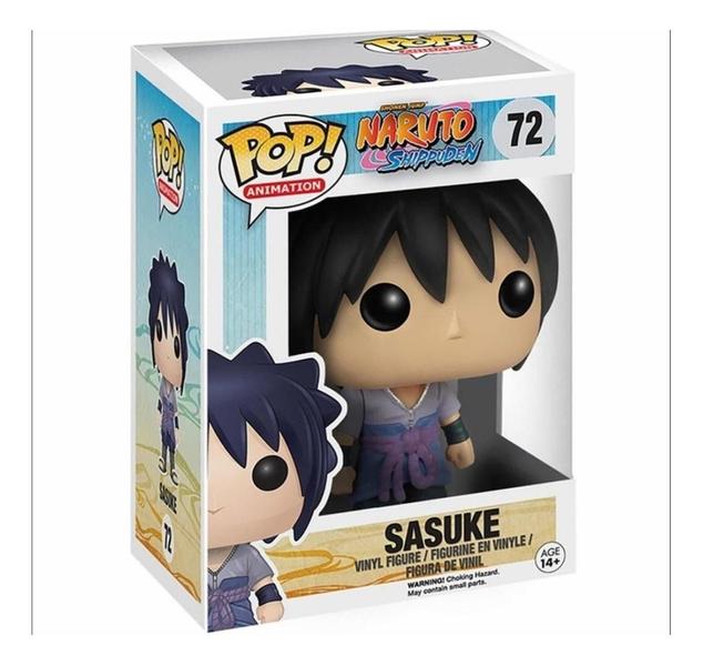 Imagem de Funko Pop! Naruto Shippuden Sasuke 72 + Nf