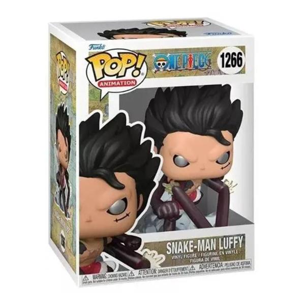 Funko Pop One Piece 1266 Snake-Man Luffy Imagem de Funko Pop One Piece 1266 Snake-Man Luffy