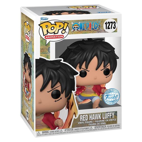 Imagem de Funko Pop! One Piece Red Hawk Luffy 1273 Exclusivo