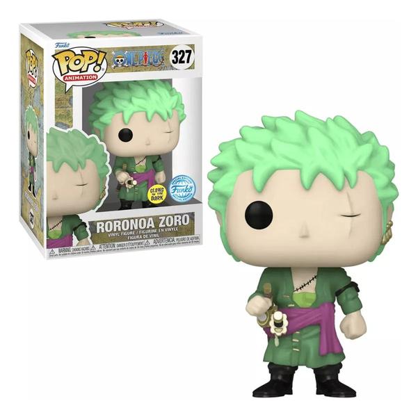 Imagem de Funko Pop! One Piece Roronoa Zoro 327 Exclusivo Glow