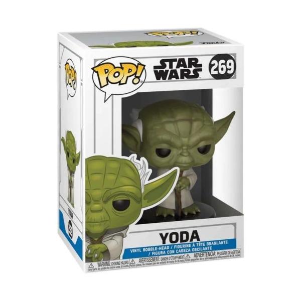 Imagem de Funko Pop Original Star Wars - Clone Wars - Yoda N269