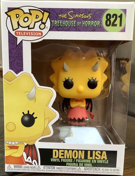 Imagem de Funko Pop Os Simpsons 821 Threehouse of Horror "Demon Lisa"