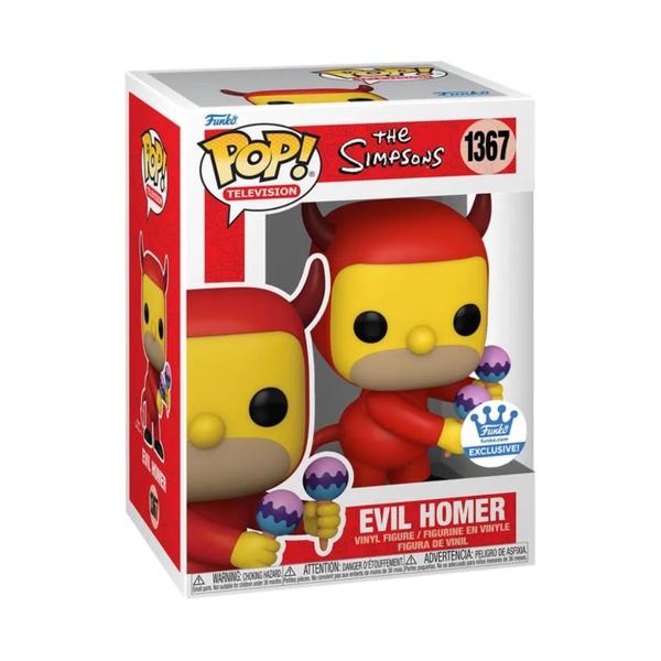 Imagem de Funko Pop Os Simpsons Homer do Mal 1367