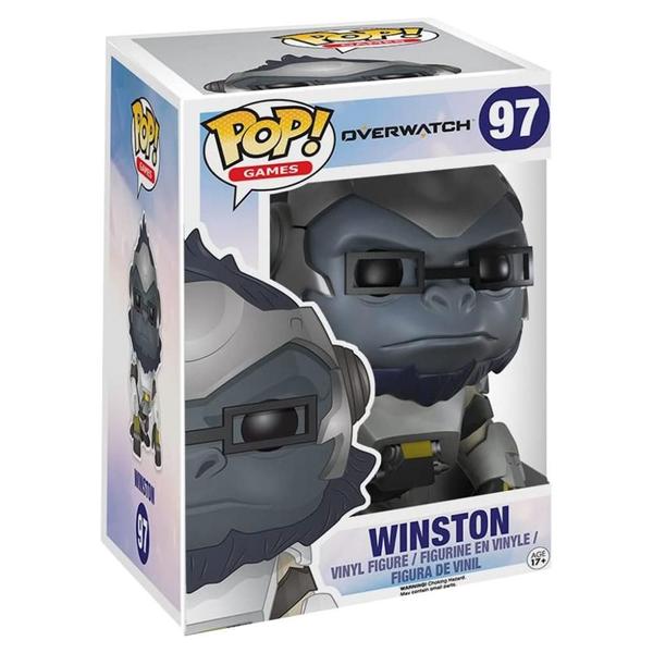 Imagem de Funko Pop Overwatch Winston 97 Super Sized 15cm