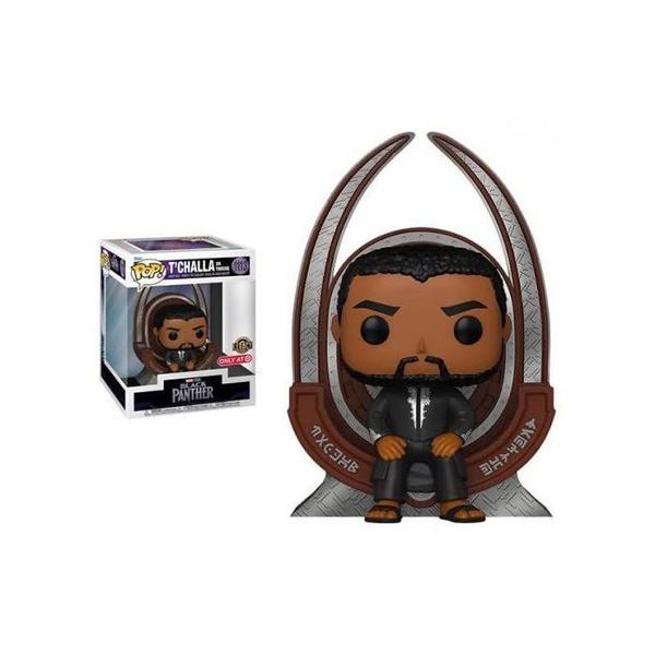 Imagem de Funko Pop! Pantera Negra-T'Challa no Trono Exclusivo EUA V