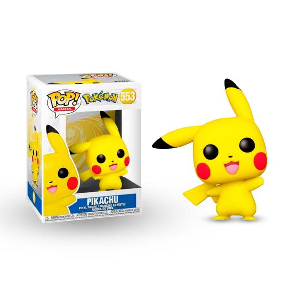 Imagem de Funko Pop! Pokemon - Pikachu (Waving) - 553