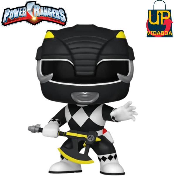 Imagem de Funko POP! Power Rangers Black Ranger 1371 - Original