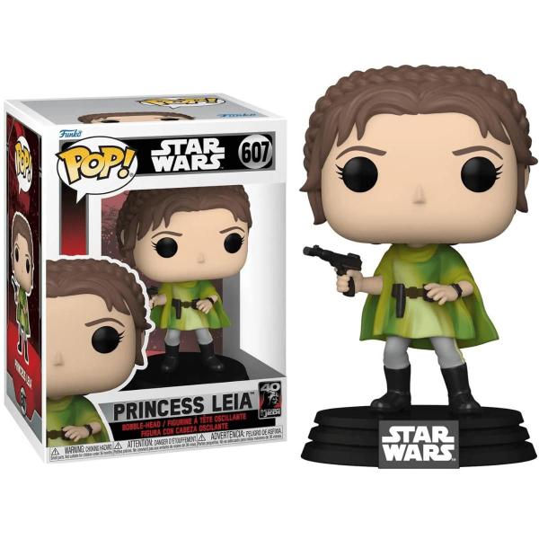 Imagem de Funko Pop Princess Leia 607 Star Wars Return Jedi 40th