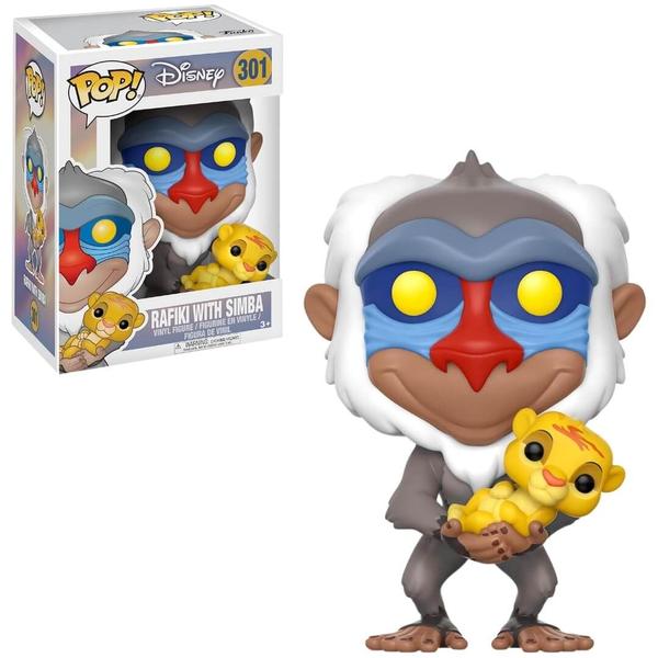 Imagem de Funko Pop Rafiki With Simba 301 Lion King O Rei Leão