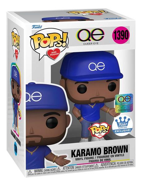 Imagem de Funko Pop Reality Show Queer Eye Karamo Brown 1390 Exclusivo