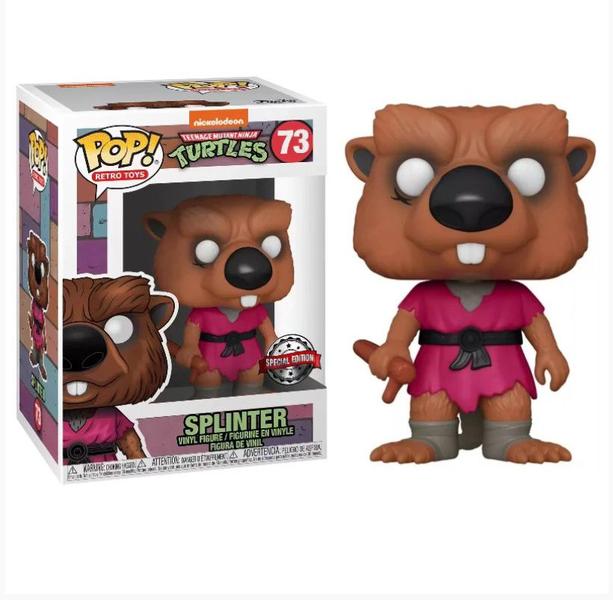 Imagem de Funko Pop Retro Toys 73 Tartarugas Ninjas "Mestre Splinter" Edição Especial