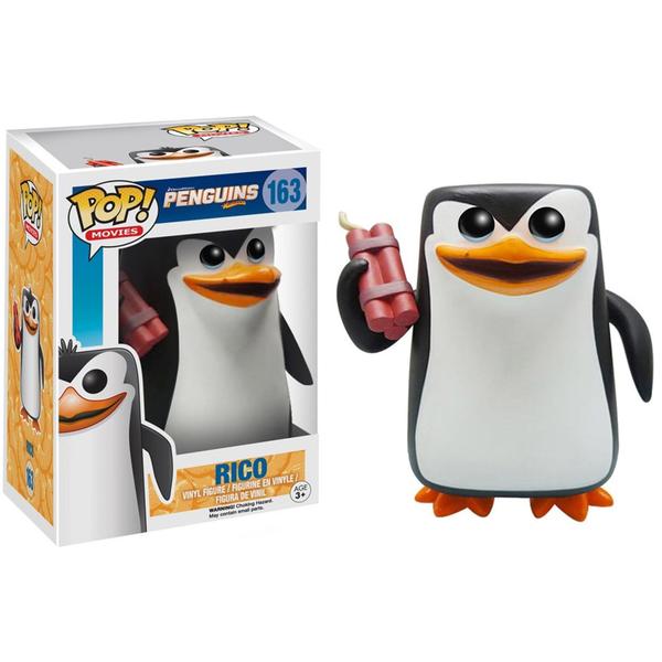 Imagem de Funko Pop! Rico  163 Pinguins de Madagascar