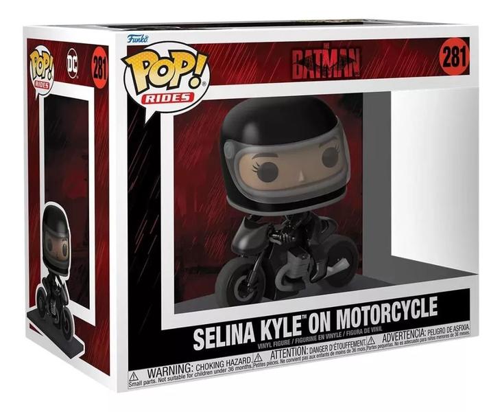 Imagem de Funko Pop Rider 281 The Batman "Selina Kyle na Motocicleta"