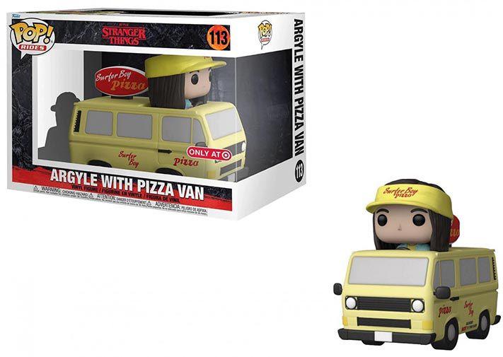 Imagem de Funko Pop Rides Stranger Things Argyle With Pizza Van  113