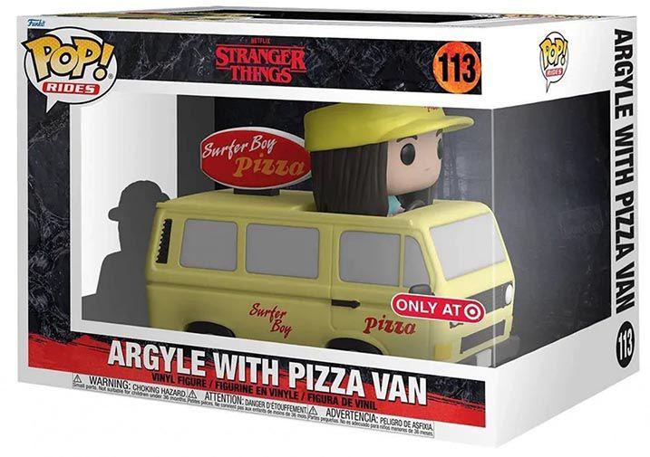 Imagem de Funko Pop Rides Stranger Things Argyle With Pizza Van  113