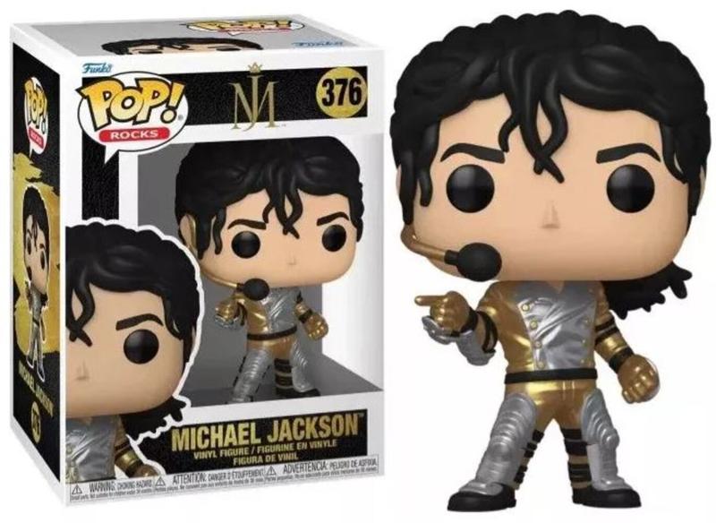 Imagem de Funko Pop Rocks 376 - Michael Jackson