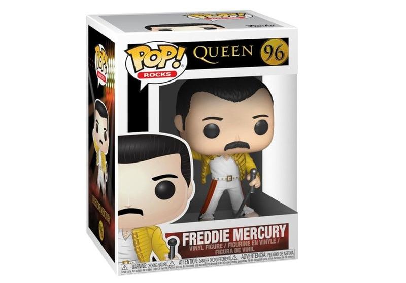 Imagem de Funko Pop! Rocks Freddie Mercury 96 Queen Wembley 1986