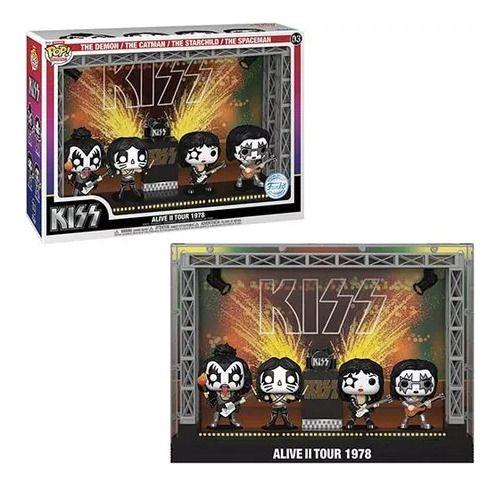 Imagem de Funko Pop Rocks Moment Deluxe Kiss Alive Ii Tour 1978  03