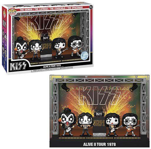 Imagem de Funko Pop Rocks Moment Deluxe Kiss Alive II Tour 1978  03