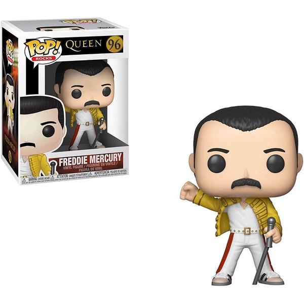 Imagem de Funko Pop! Rocks: Queen - Freedie Mercury (Wembley 1986) 96