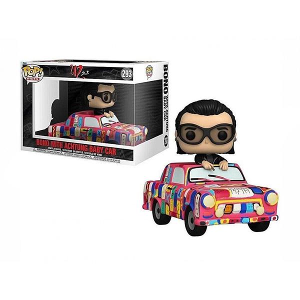 Imagem de Funko Pop! Rocks: U2 - Bono W/ Achtung Baby Car 293