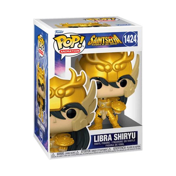 Imagem de Funko Pop Saint Seiya Ouro Libra Shiryu 1424 Boneco Coleção