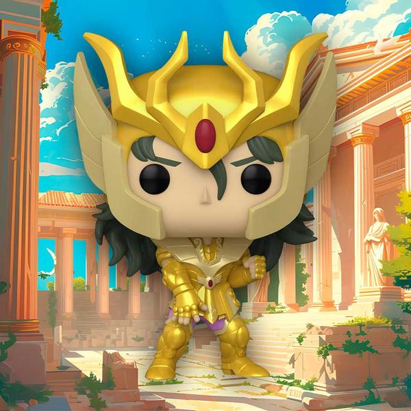 Imagem de Funko Pop Saint Seiya Ouro Virgem Shun 1426 Boneco Coleção