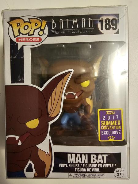 Imagem de Funko Pop! SDCC 2017 Batman The Animated Series Man Bat, Limited Edition Summer Convention Exclusive