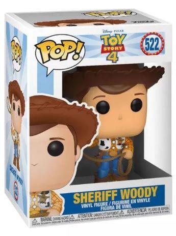 Imagem de Funko Pop Sherrif Woody - Toy Story 4 Disney Pixar Original