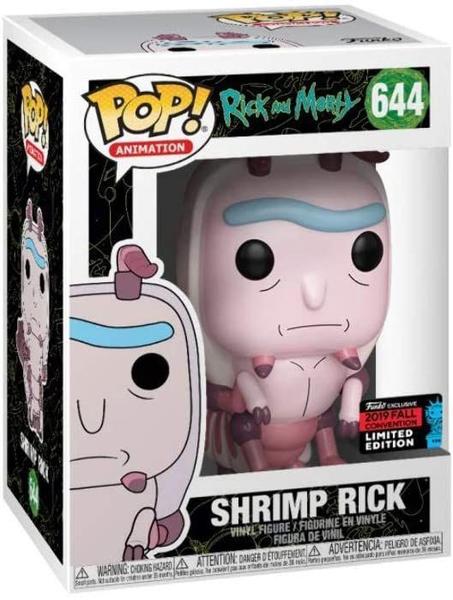 Imagem de Funko Pop Shrimp Rick 644 Rick And Morty NYCC Exclusive