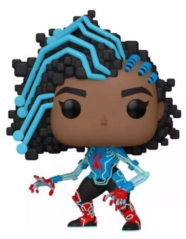 Imagem de Funko Pop Spider-byte Aranhaverso Bobble-head 1229 Original