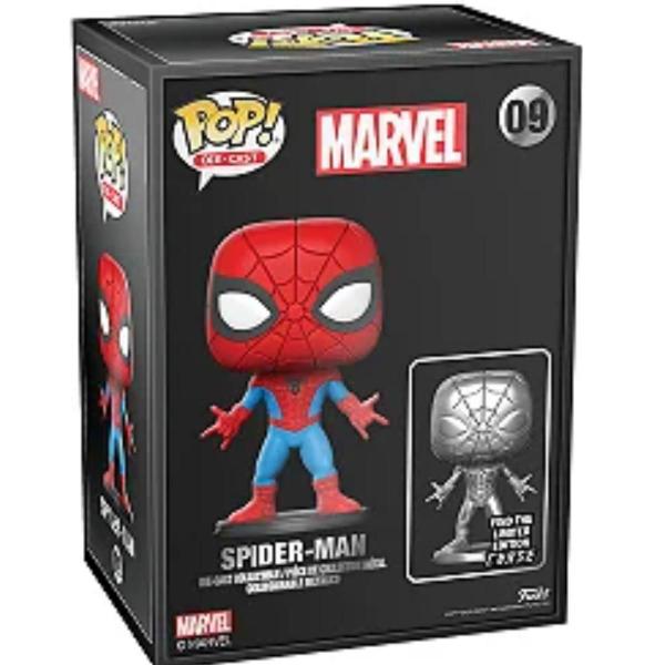 Imagem de Funko Pop Spider Man Diecast 09 Pop! Marvel Homem Aranha