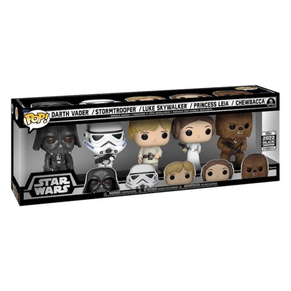 Imagem de Funko Pop Star Wars 5 Pack Galactic Convention 2022