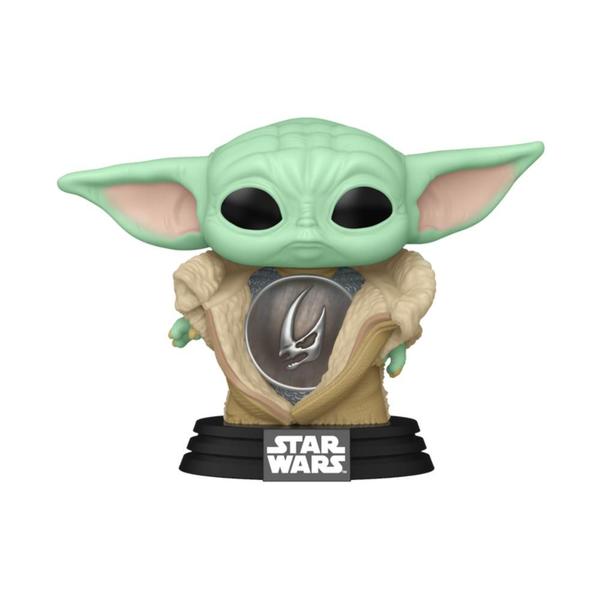 Funko Pop Star Wars 712 Baby Yoda Din Grogu With Armor Imagem de Funko Pop Star Wars 712 Baby Yoda Din Grogu With Armor