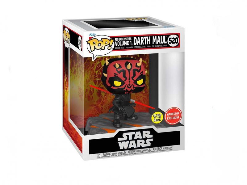 Imagem de Funko pop star wars red saber - darth maul 520