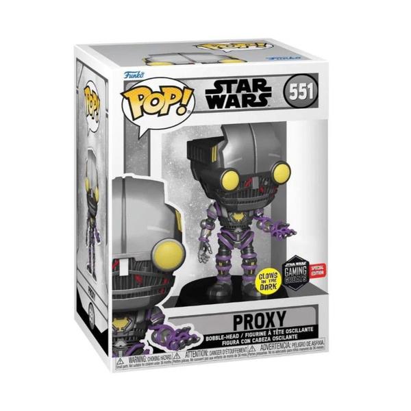 Imagem de Funko Pop! Star Wars: The Force - Proxy 551 Glows