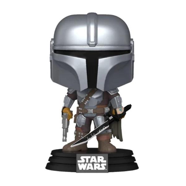 Imagem de Funko Pop Star Wars The Mandalorian 663 Mando with Darksaber