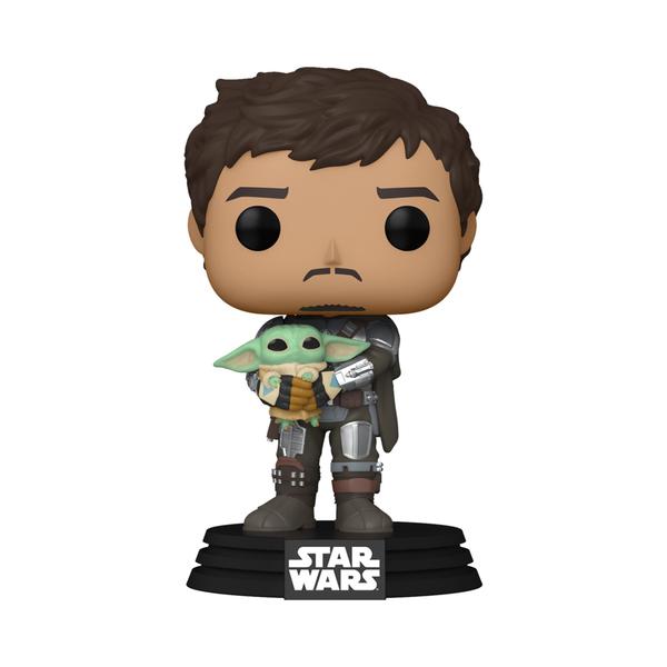 Imagem de Funko Pop! Star Wars - The Mandalorian with Grogu 461 