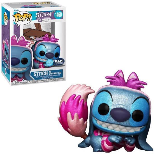 Imagem de Funko Pop Stitch Cheshire Cat Glitter 1460 Disney Stitch Ex