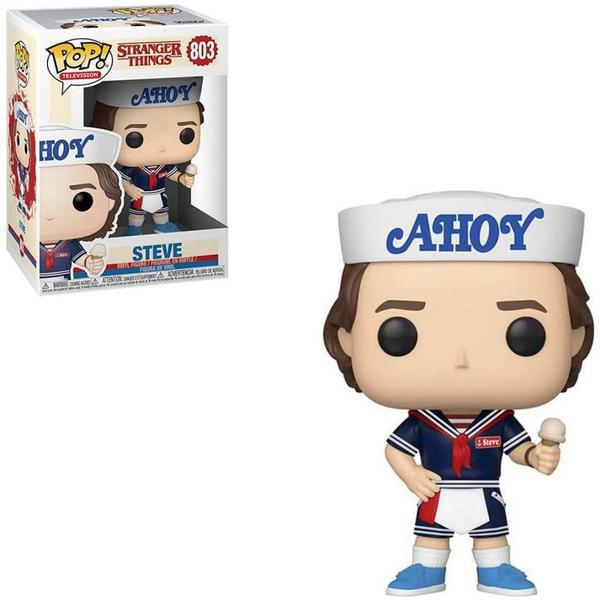 Imagem de Funko Pop Stranger Things 803 Steve with Hat and Ice Cream