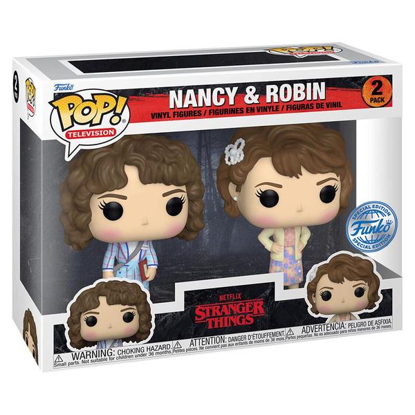 Imagem de Funko Pop! Stranger Things Nancy & Robin 2 Pack Exclusivo