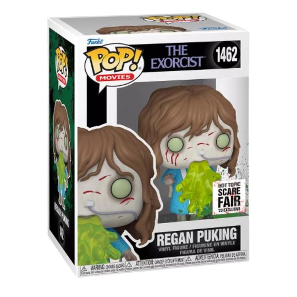 Imagem de Funko Pop The Exorcist 1462 Regan Puking HT Scare Fair