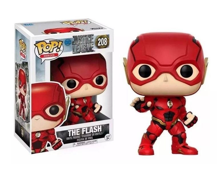 Imagem de Funko Pop! The Flash 208 Justice League Dc Comics - Heroes