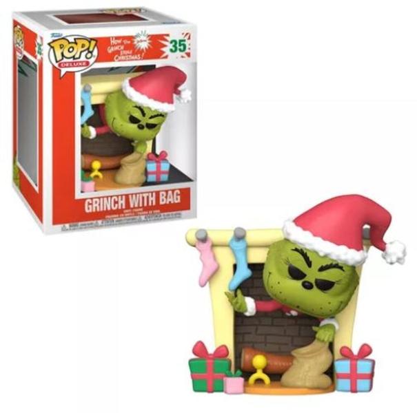 Imagem de Funko Pop The Grinch 35 - Grinch With Bag