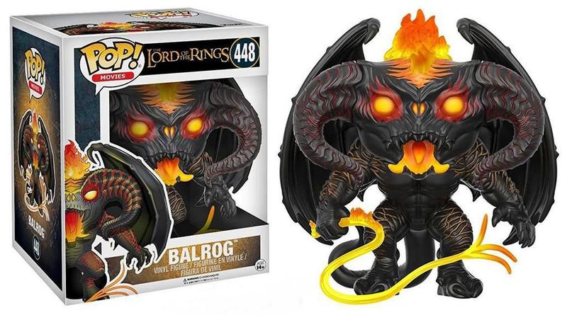 Funko Pop The Lord of the Rings 448 Balrog Super Sized Imagem de Funko Pop The Lord of the Rings 448 Balrog Super Sized