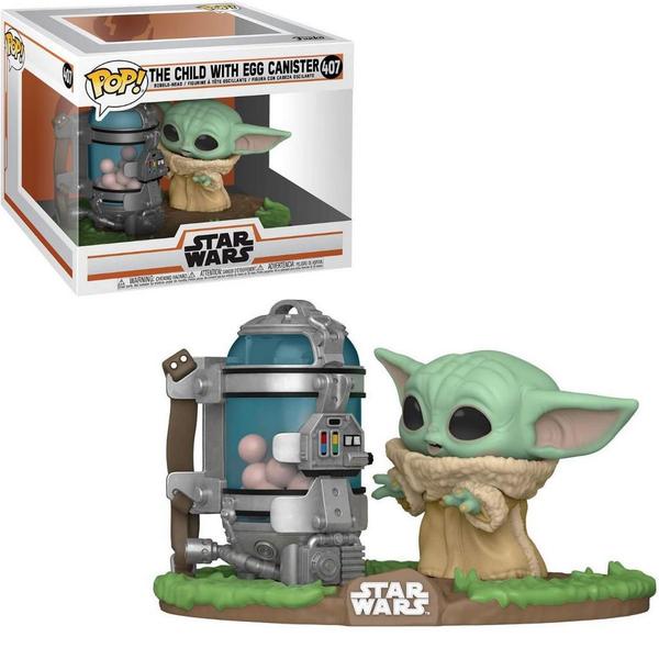 Imagem de Funko Pop The Mandalorian 407 The Child w/ Egg Canister Baby Yoda