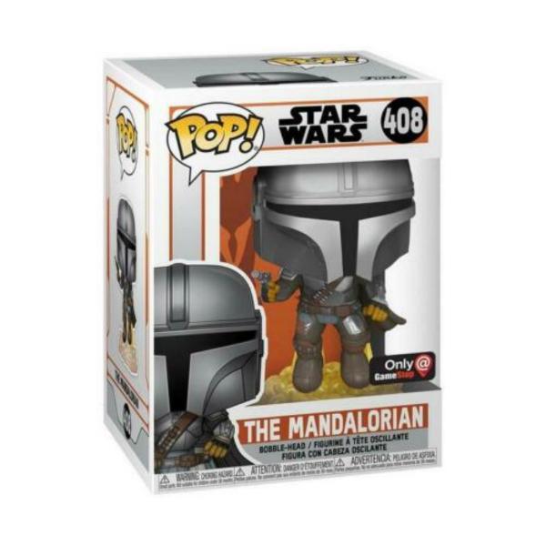 Imagem de Funko Pop The Mandalorian 408 Star Wars Gamestop Exclusive